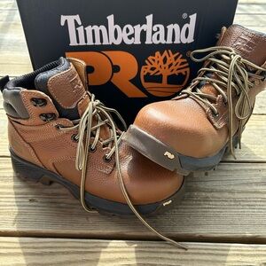 Timberland Brown Boots - Women’s Steel Toe